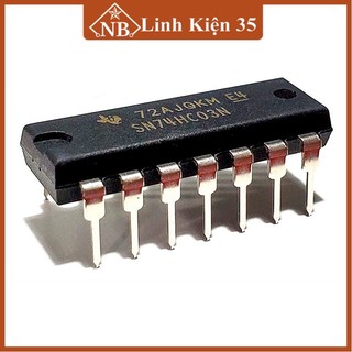 IC 74HC03 Input NAND DIP 14