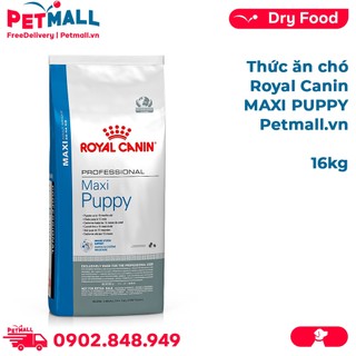 Thức ăn chó royal canin maxi puppy 16kg petmall