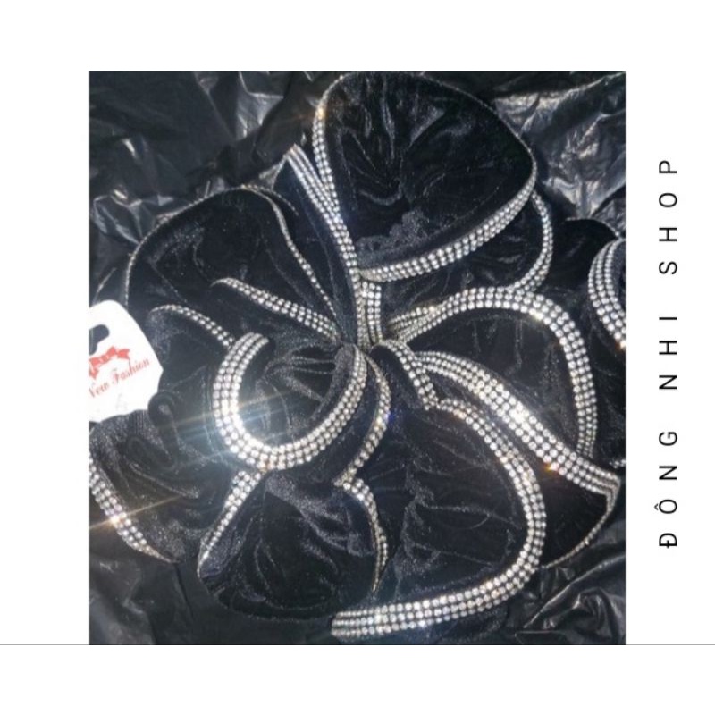 🔥RẺ VÔ ĐỊCH🔥SỈ 10 cột nhung đính đá (3 hàng đá như hình)