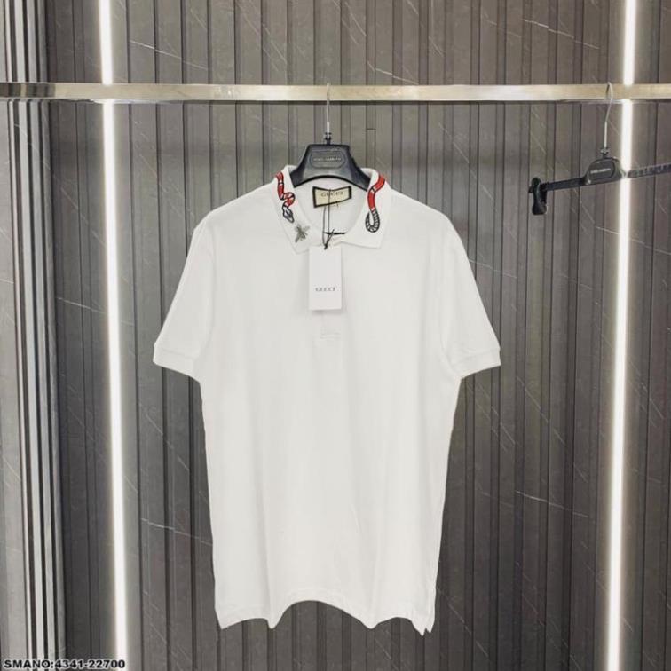 Áo Polo Gucci Cổ Thêu Rắn chất đẹp cotton mềm mát • MinWay Store  
