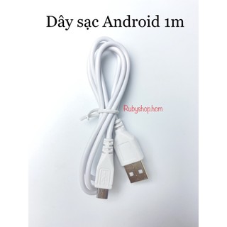 Dây cáp sạc Android 1m, Combo lõi lọc 1 2 3 PP OCB CTO 10inch