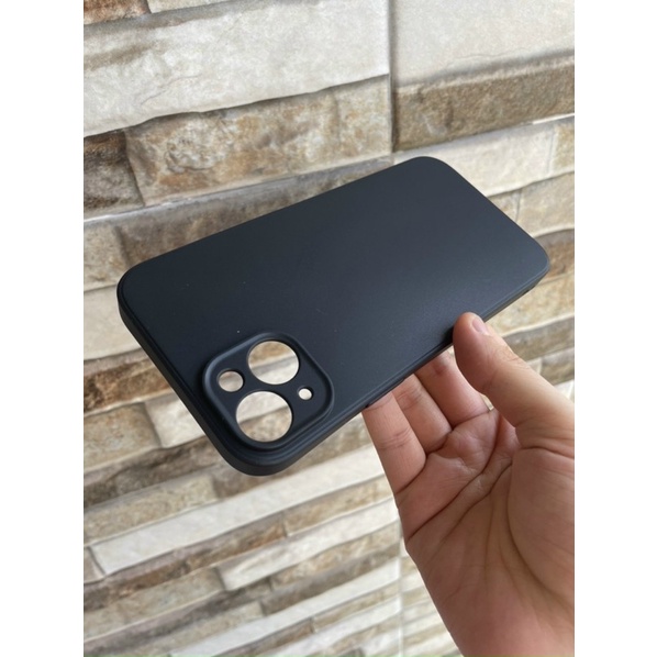 Ốp lưng dẻo cho iPhone 14 Pro Max, 14 Pro, 14 Plus, 14 Silicon màu đen chống bẩn siêu bền bảo vệ camera