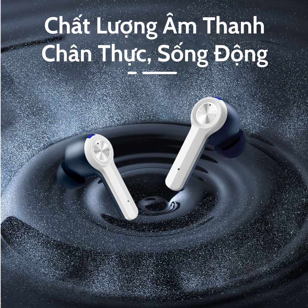 Tai Nghe Bluetooth TWS OneOdio F2 chính hãng - Siêu bass thương hiệu tai nghe DJ bán chạy nhất Mỹ pin 48h