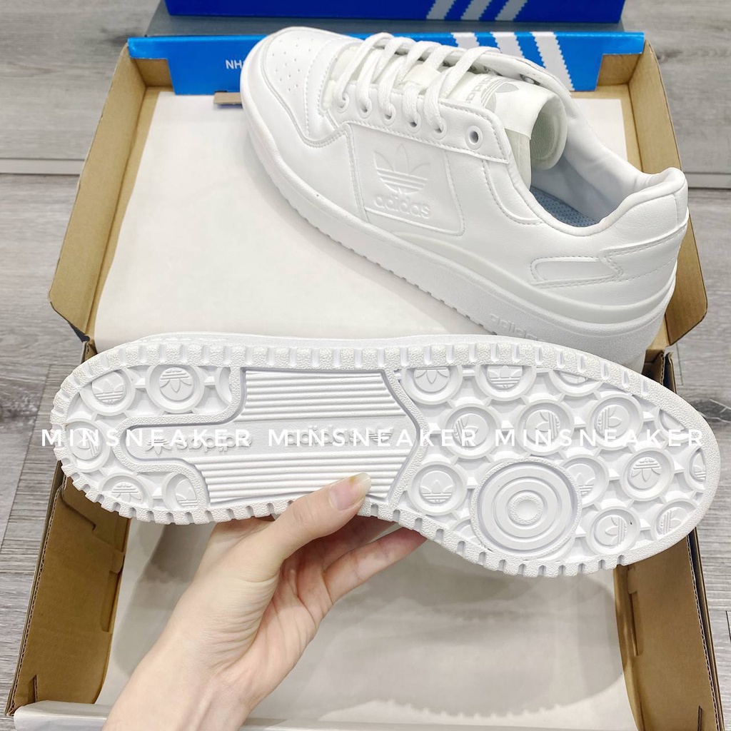 | CÓ SẴN - ẢNH THẬT | Giày thể thao adidas forum trắng bản mới 2022