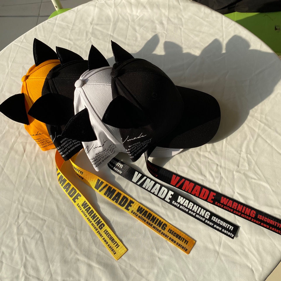 Mũ lưỡi trai nữ Mũ chống nắng Mũ tai mèo Nón lưỡi trai 0NGK