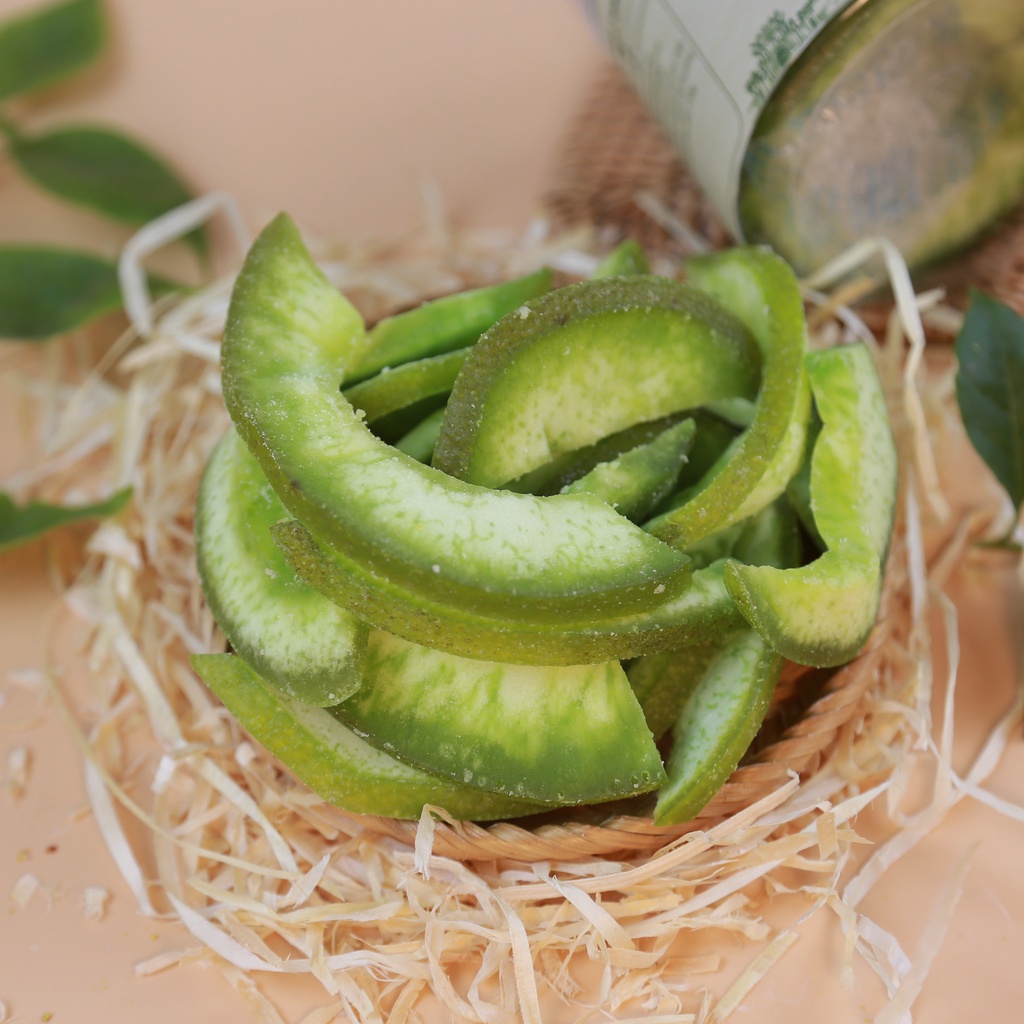 Vỏ bưởi da xanh sấy dẻo 170g - Đồ ăn vặt MoiMoi