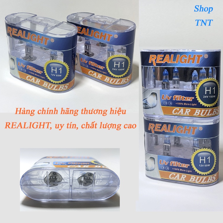 Bóng đèn SIÊU SÁNG ô tô, xe tải REALIGHT - H1