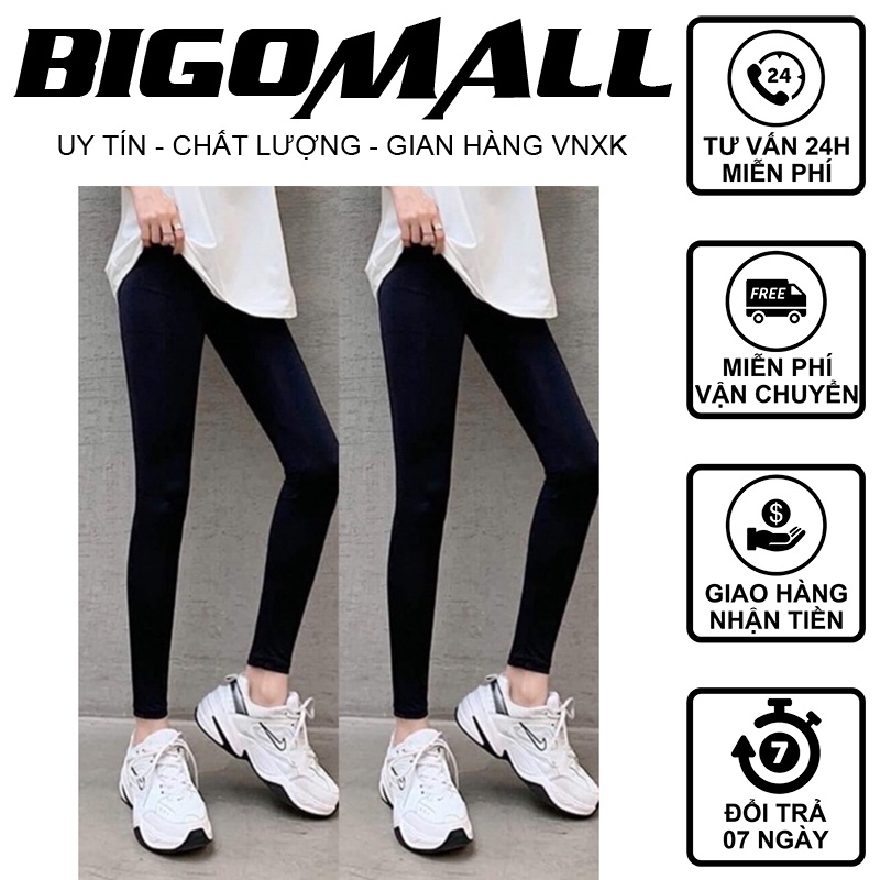 Quần Legging Dài Co Dãn BIGOMALL | BigBuy360 - bigbuy360.vn