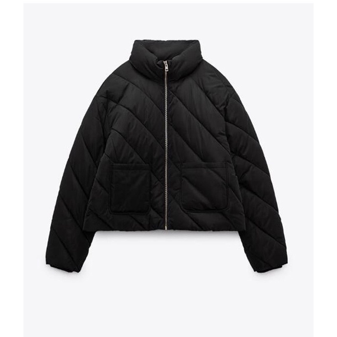 Áo khoác phao zara đen xs