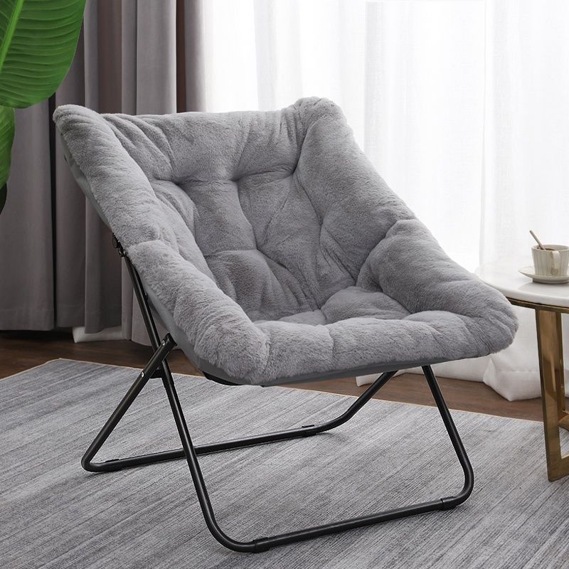 Ghế ngồi thữ giãn làm việc, đọc sách-ghế xếp gọn phòng khách khung thép chịu lực sơn tĩnh điện đệm dày 10cm