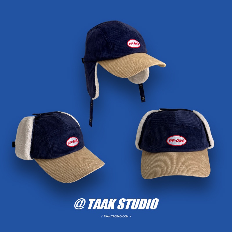 Mũ nhung tăm bảo vệ tai thời trang mùa đông Hàn Quốc mới cho ba mẹ và bé khi đi trượt tuyết