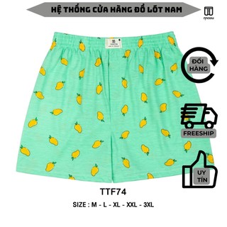 Quần đùi cotton Thái Lan Toogton quần đùi nam nữ đều mặc được