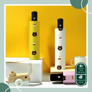 Ô Dù Che Nắng Mưa Chống Thấm Nước Nút Tắt Mở Tự Động Cao Cấp Gấp Mở 2 Chiều Đơn Giản Phiên Bản Mới