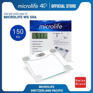 [Hàng Chính Hãng Thụy Sĩ] Cân điện tử Microlife WS 50A - Bảo Hành 12 tháng