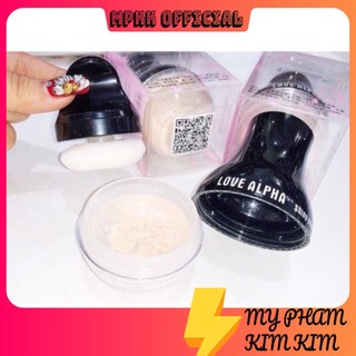 (HÀNG MỚI VỀ) Phấn phủ bột nhũ kiềm dầu Love Alpha GIÁ SỐC