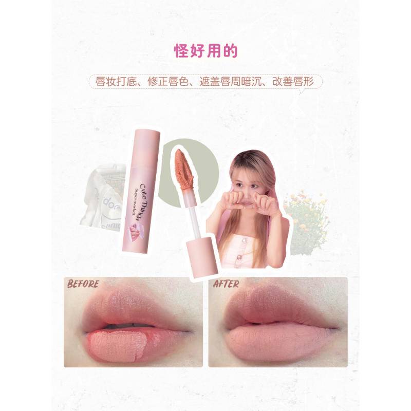 Son Môi Flortte / flower Lolia Monster Meria Che Phủ Môi Sẫm Màu Hiệu Quả