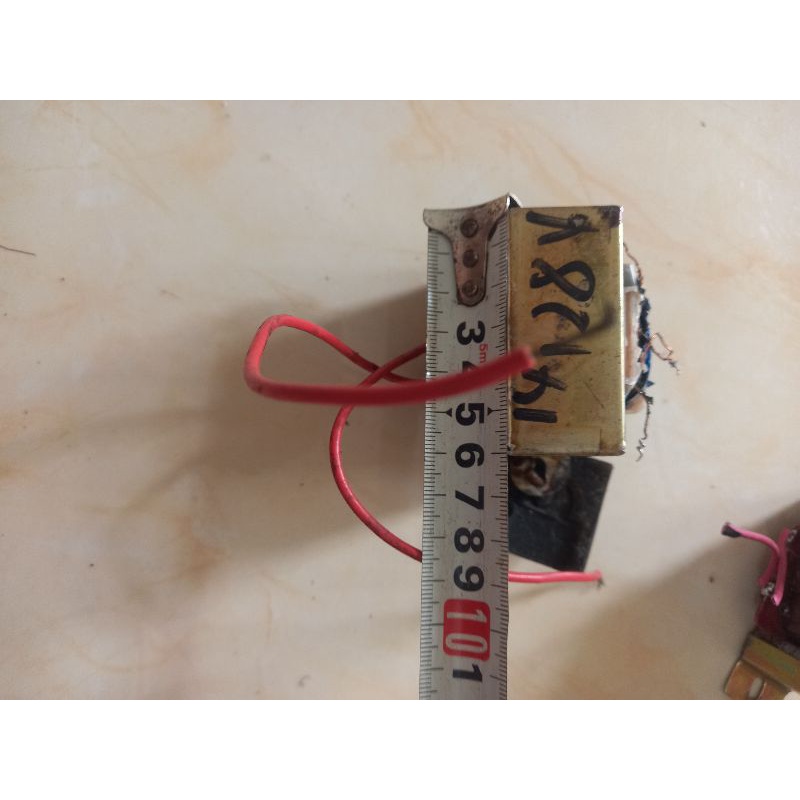 Biến áp đối xứng 12V-0-12v hàng cũ bóc máy loa vi tính, biến áp bóc máy loa vi tính