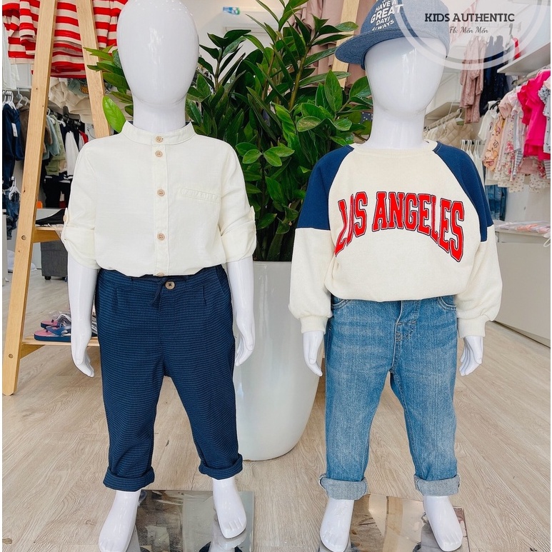 Xả kho l Áo nỉ Zara bé trai hàng chuẩn Auth săn sale