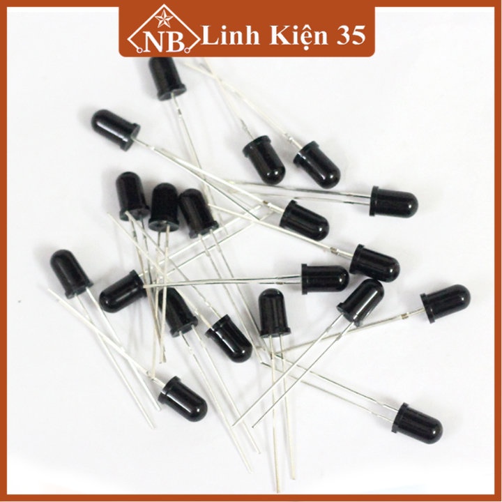Led thu hồng ngoại (kích thước 3mm hoặc 5mm tùy chọn)