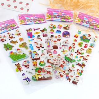 sticker 2d noel