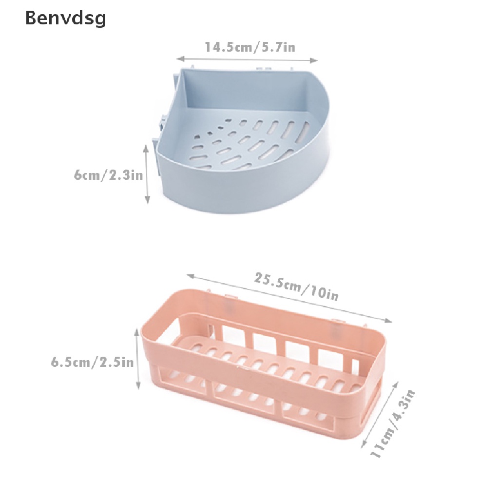 Kệ Đựng Đồ Dùng Gắn Góc Tường Nhà Tắm Ráo Nước Siêu Bền Tiện Dụng