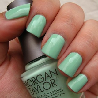 Sơn thường Morgan Taylor Lacquer, Mint Chocolate Chip, 15ml, 50085