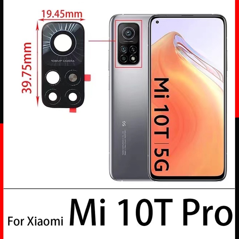 Nắp Ống Kính Camera Sau Thay Thế Chất Lượng Cao Cho Xiaomi Mi 10 9 8 Lite SE 9T Note 10 Pro 10T Lite 5G