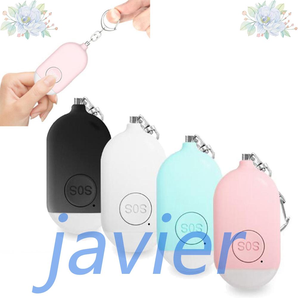 Javier Chuông Báo Động Cá Nhân An Toàn Với Đèn LED Cảnh Báo Âm Thanh Lớn Tuổi Bảo Vệ An Toàn Cho Nữ