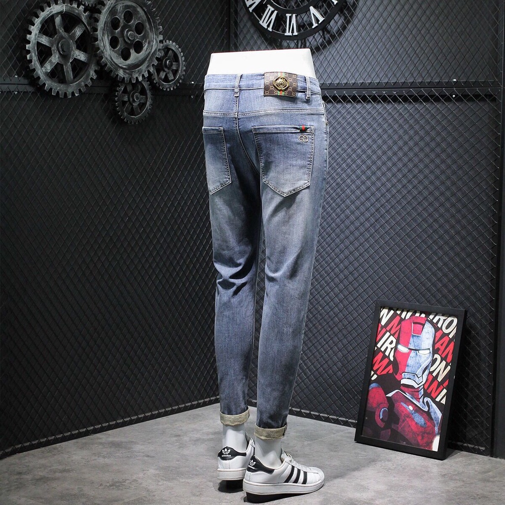 Quần jeans Gucci Dáng Ôm Thời Trang Xuân Thu 2022 Cho Nam Và Nữ