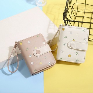 Ví nữ mini cầm tay da PU cao cấp Hình in đẹp và phong cách Ví Ngắn