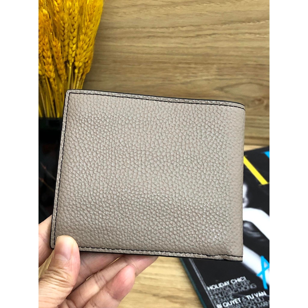 Ví gấp nam da thật 100%, còn mới chưa sử dụng
