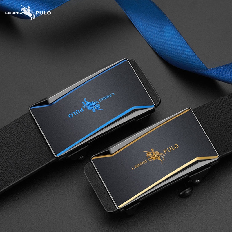 Thắt lưng nam da cao cấp, Dây nịt phong cách hàn quốc khóa tự động-M1028