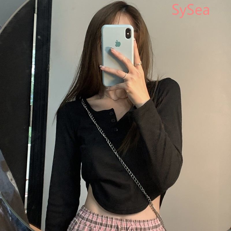 Áo Thun Tay Dài Plus Size Cho Nữ