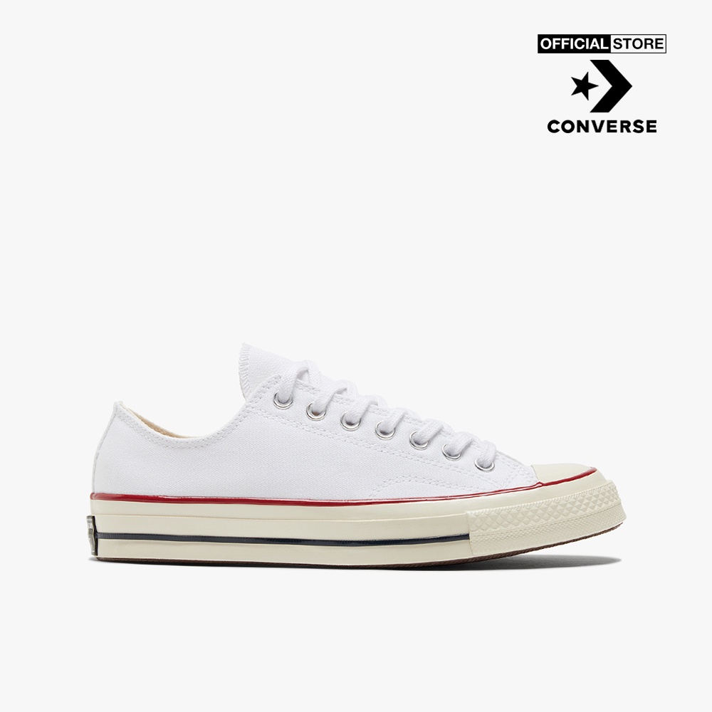 CONVERSE - Giày sneakers cổ thấp unisex Chuck Taylor All Star 1970s 162065C-0000_WHITE
