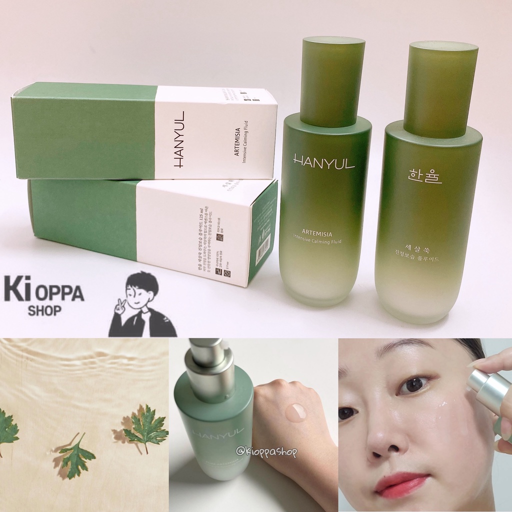 Sữa dưỡng làm dịu da HANYUL Artemisia intensive Calming Fluid