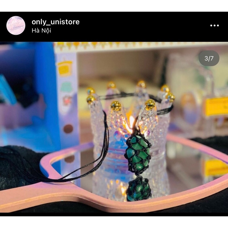 Dây chuyền thạch anh thiên nhiên Phong thủy