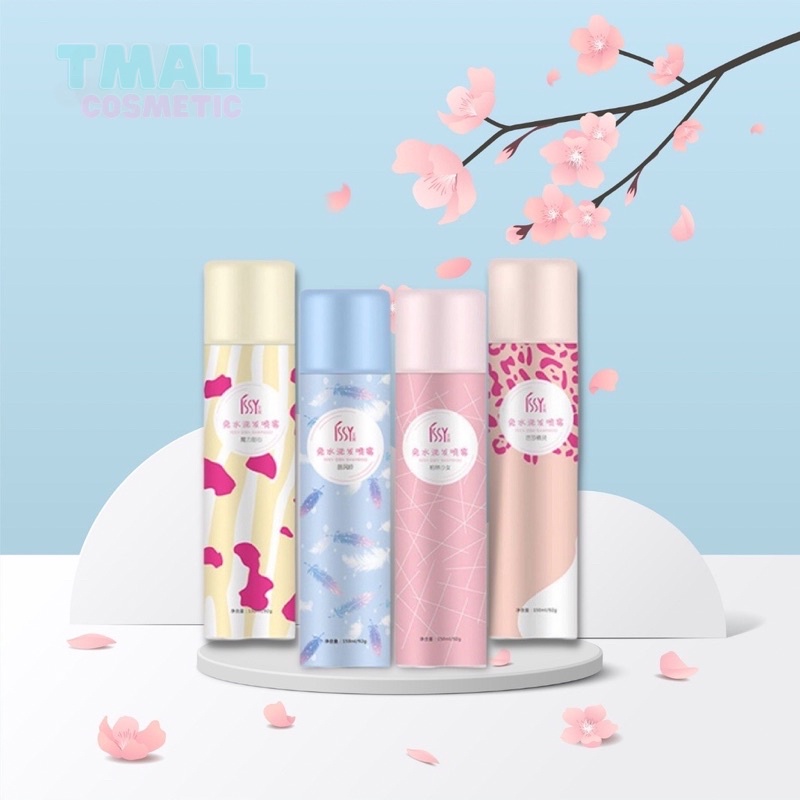 Dầu gội khô ISSY 150ml dạng xịt an toàn không cần nước dùng cho nam, nữ không bết tóc | BigBuy360 - bigbuy360.vn