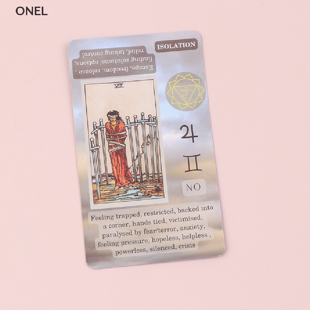 Bộ Bài Tarot Tiếng Anh Kèm Hướng Dẫn mx