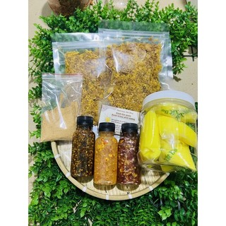 Combo bánh tráng phơi sương muối hành phi gà bơ bự sốt 3 loại me ớt rim sốt tắc s173 bánh tráng ánh hồng