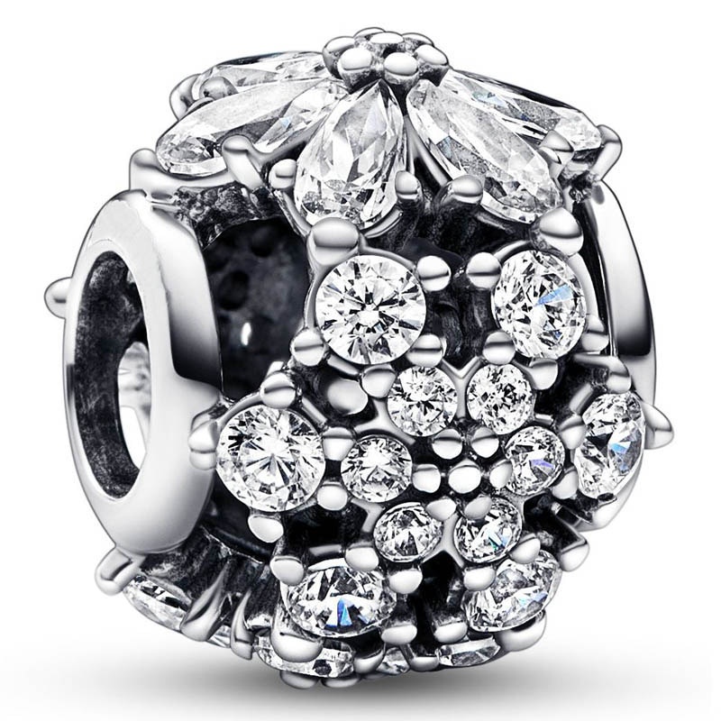 Vòng Tay Pandora Mạ Bạc 925 Hình Cây Thông / Đôi Cánh / Đôi Cánh / Trái Tim