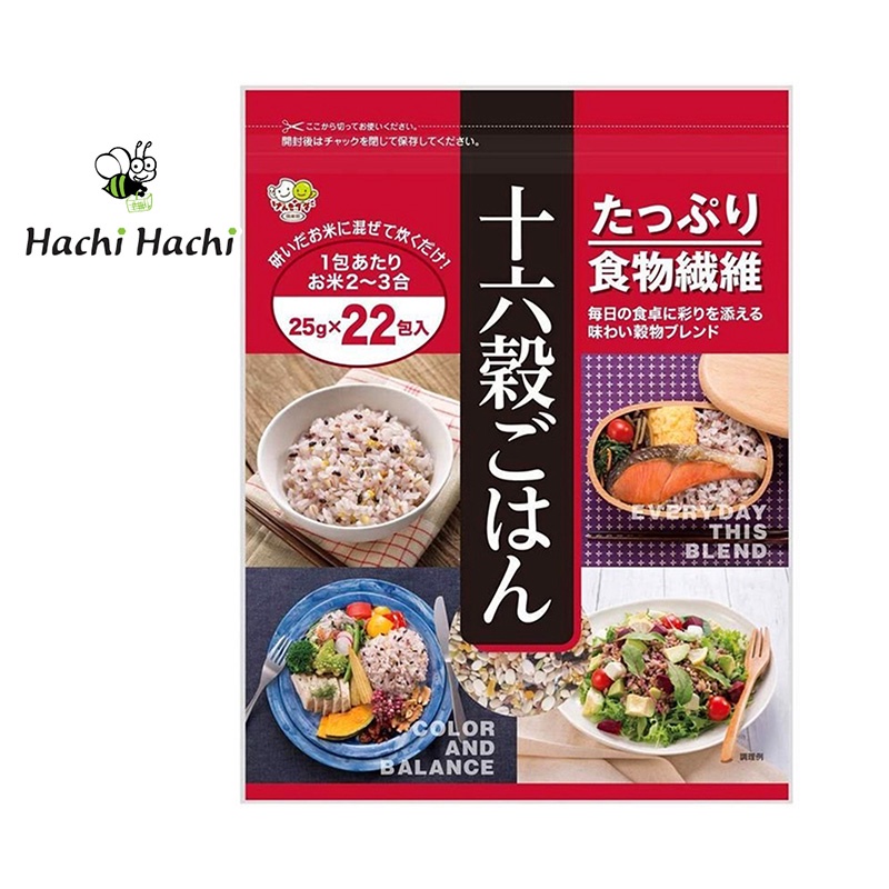 Ngũ cốc hỗn hợp Tanesho 550g (25g x 22 gói) - Hachi Hachi Japan Shop