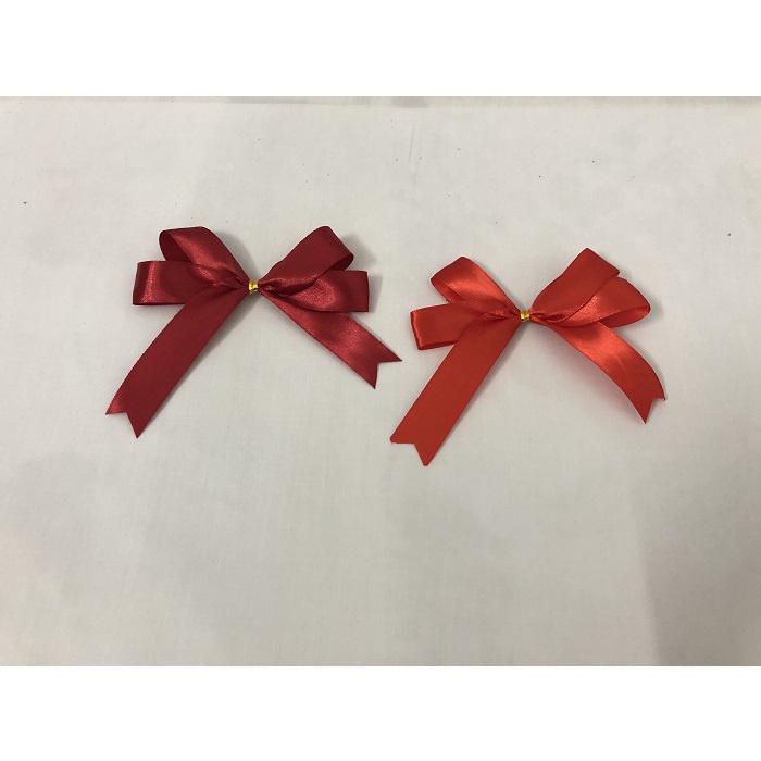 Nơ Lụa Nhỏ Thắt Sẵn Đủ Kích Thước Đủ Màu Sắc/Nơ