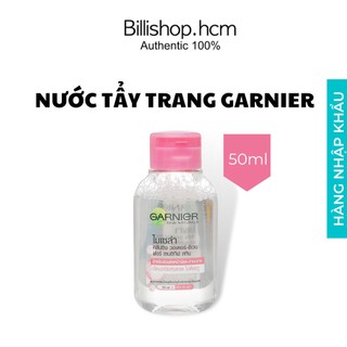 Nước tẩy trang Garnier hồng Micellar Water 50ml