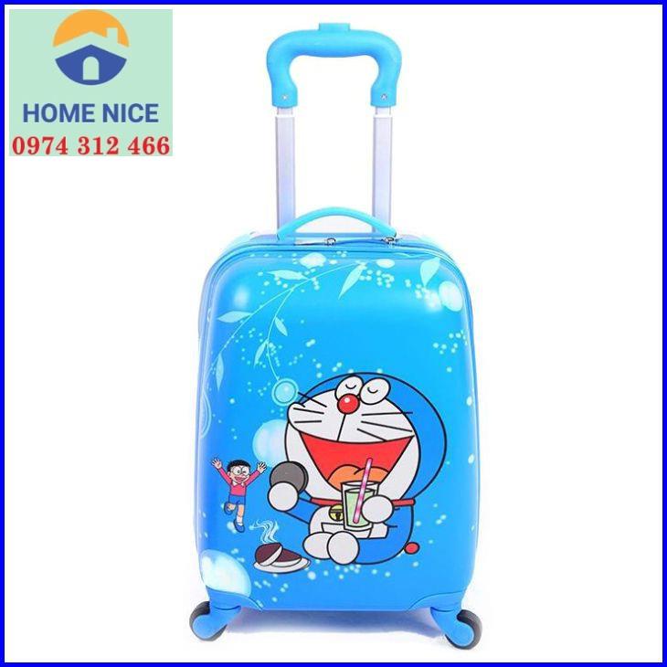 VALI KÉO HOẠT HÌNH DU LỊCH CHO BÉ GÁI, BALO CÔNG CHÚA