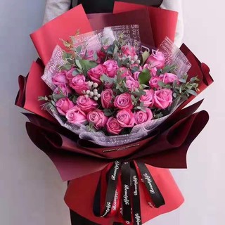 Giấy gói hoa trơn 2 mặt 2 màu