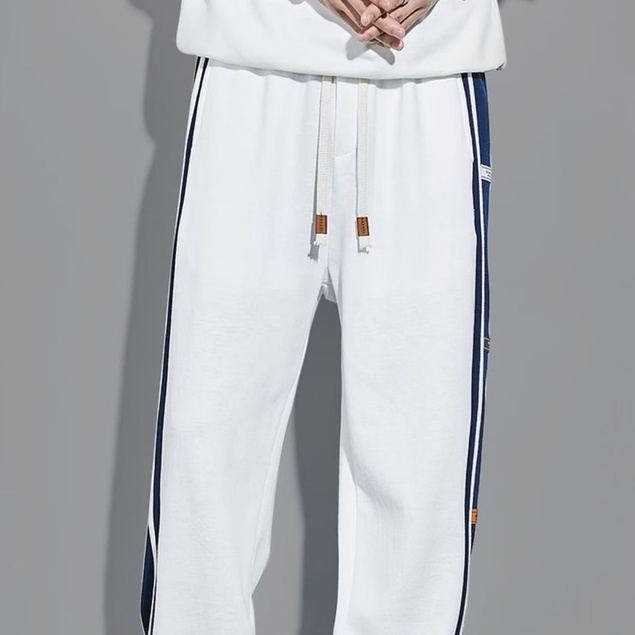 Quần Thể Thao Ống Rộng Thời Trang Thu Đông Dành Cho Nam