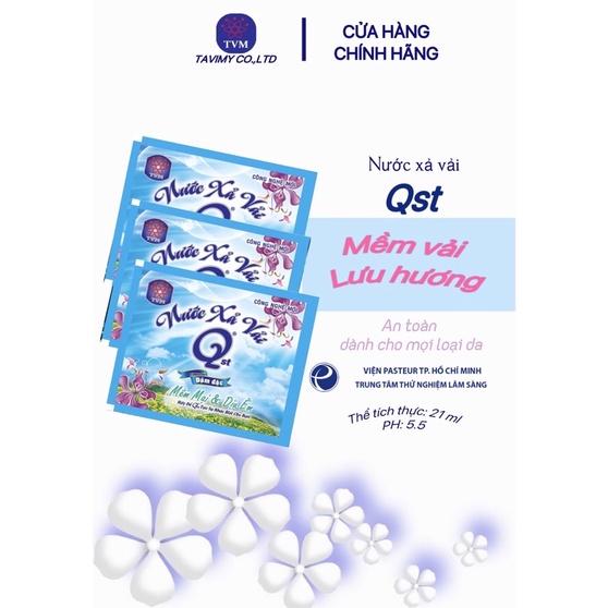 20 gói Nước xả vải Q2 hương Downy lưu hương, mềm vải