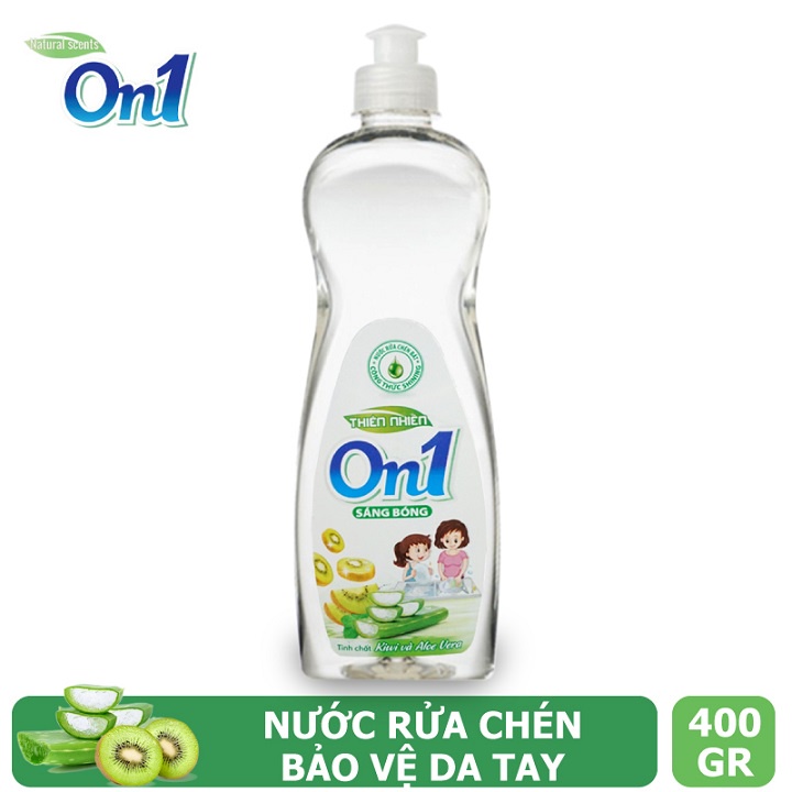 Nước rửa chén ON1 hương kiwi và aloe vera 400g N2ON1