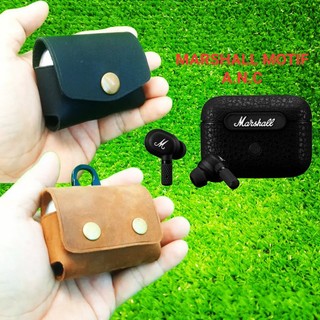 Bao da marshall motif a.n.c tối giản handmade