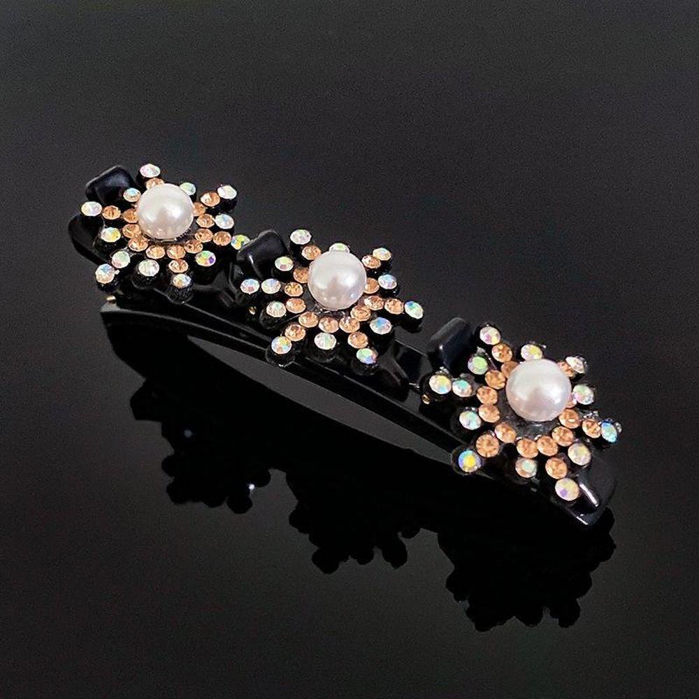 Kẹp Tóc Răng Hoa Tuyết Ngọt Ngào Cho Bé Gái|Kẹp Xoắn Ốc Hàn Quốc|Kẹp Tóc Đính Đá Thời Trang Cho Nữ